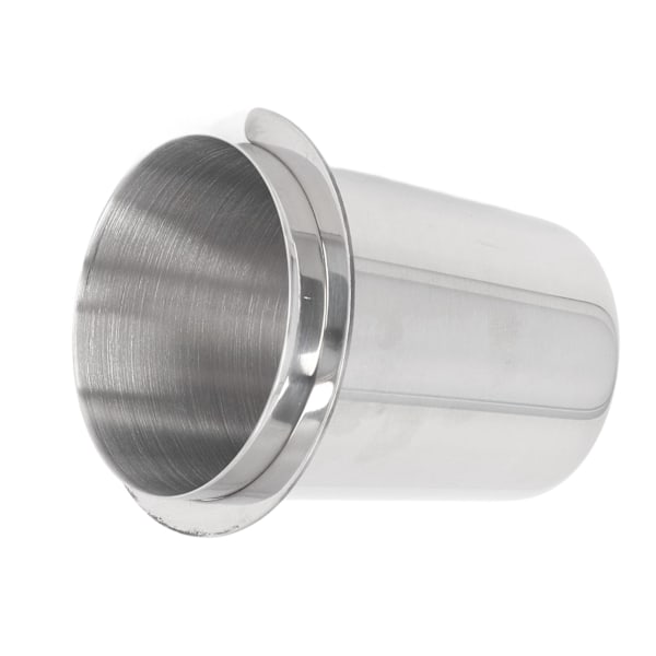 58 mm doseringskopp rostfritt stål Kompatibilitet Polering kaffedoseringskopp pulvermatare för kaffe Silver