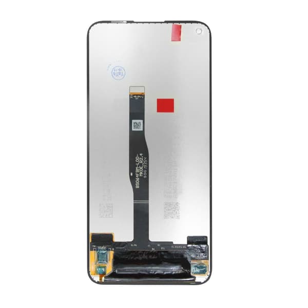 Huawei P40 Lite Näyttö/Display OEM Musta Svart black