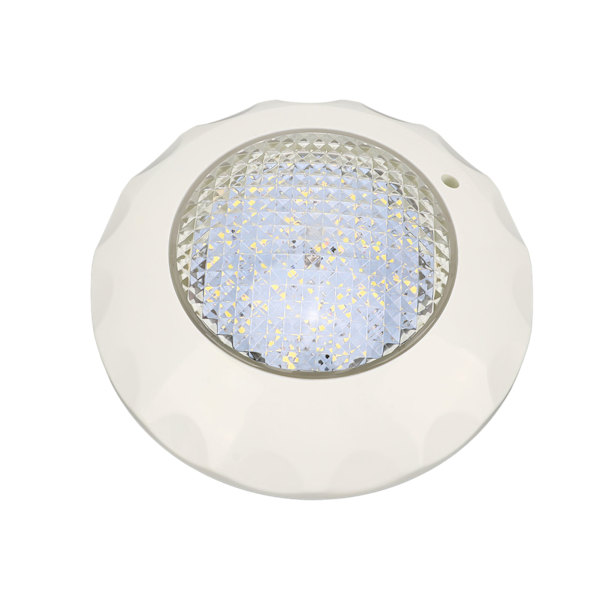 LED-allasuomalainen IP68 vedenkestävä upotettava allasvalo seinäkiinnityslevyllä AC 12V 15W