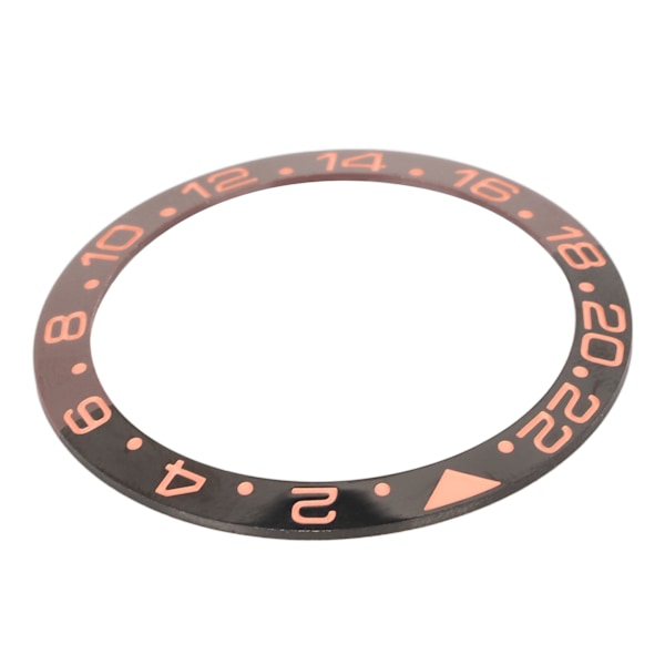 Klocka Keramisk bezel Insert Replacement Protective Watch Bezel Insert Accessory Black Rose Red 1.5in