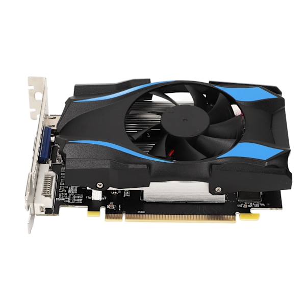 HD7670 Näytönohjain 1GB DDR5 AMD-siruilla Alumiinijäähdytyksellä PCI Express X16 Työpöytäpelien Näytönohjain Suurella Tuulettimella