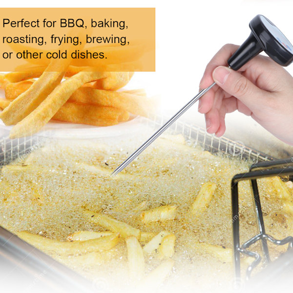 Bärbar sond digital mattermometer BBQ temperaturmätare för hemmakök