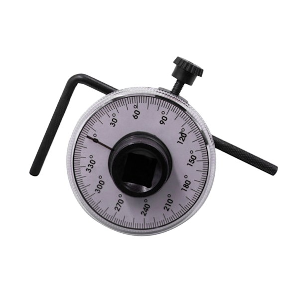 Torque Angle Gauge 1/2 inch 360° Precision Angle Tightening Clear Scale Adjustable Angle Measuring Tool