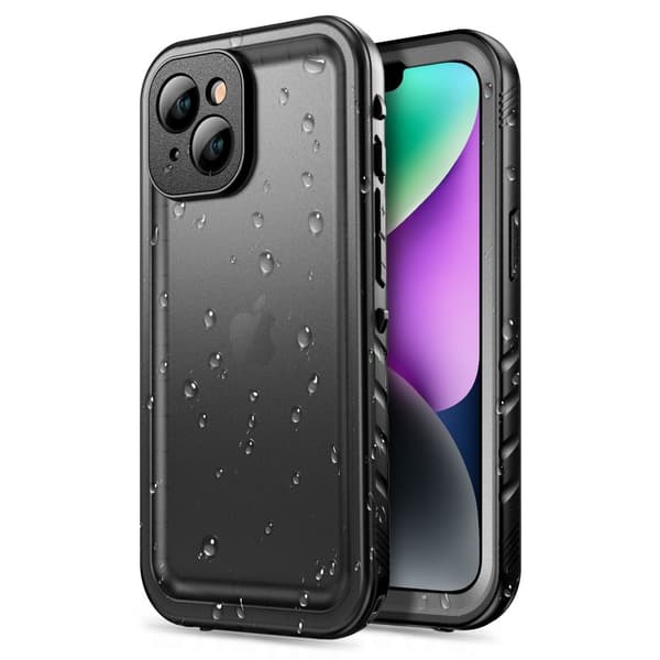 Tech-Protect iPhone 14 Deksel 360 IP68 Shellbox Svart 120
