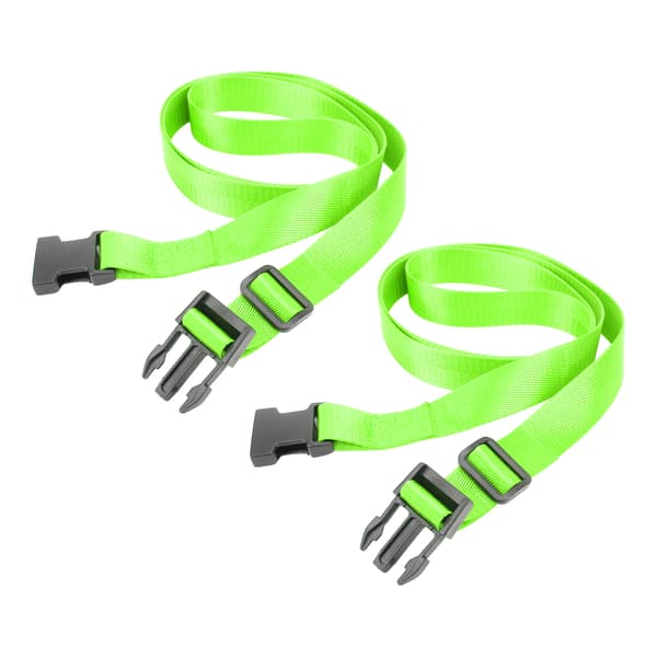 Travel Luggage Strap Adjustable Password Lock Packing Belt Luggage Secure Lock Strap Fluorescent Green
