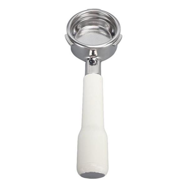 58 mm 3-korvainen Bottomless Portafilter Kahvi Bottomless Portafilter Barsetto Kahvikoneelle C2 Muovi Valkoinen