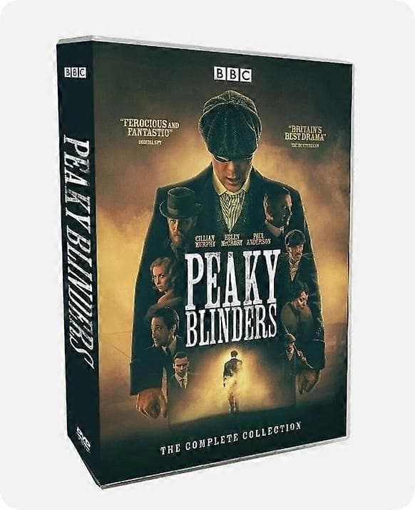Peaky Blinders komplet serie sæson 1-6 (DVD, 12-disc, boxset) engelsk version