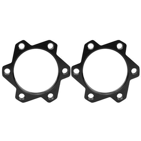2 stk. Mountainbike Cykling Boost Nav Adapter Aluminium Legering Høj Styrke Anti-Rust Sort