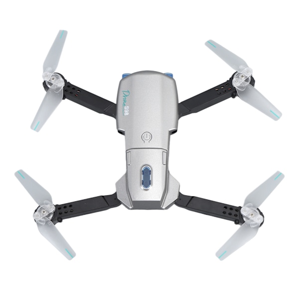 Vikbar 4K Dual Camera RC Quadcopter med Obstacle Avoidation och LED-lampor - 2,4 GHz, 4 kanaler (14+ år)