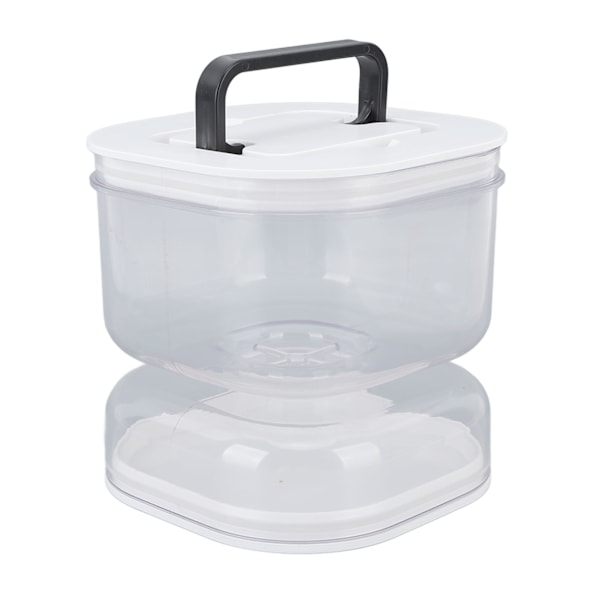 Pickleburk med sil Vend lækagesikker Pickle Juice Separator Glas Olivenoliebeholder til hjemmet