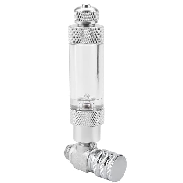 CO2 Regulator med Nålventil Sjekkventil Bobleteller for Akvarium