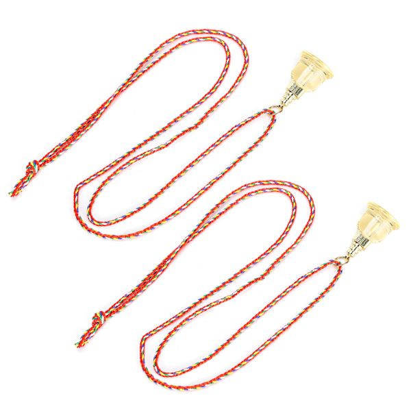 2 st Buddhistiskt Hänge Klocktorn Formad Berlock Halsband Kläddekoration Väskaccessoarer