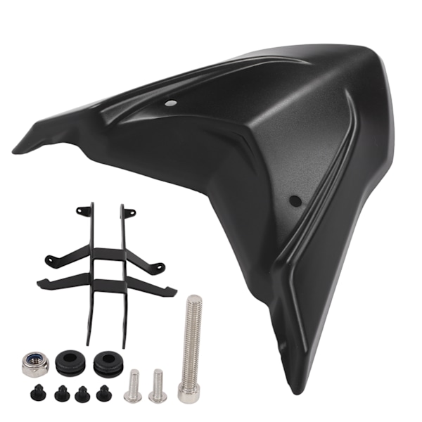 Forlygte Fairing Front Beak Cowl Motorcykel Omdannelse Udskiftning til TENERE700 2019‑2021Sort