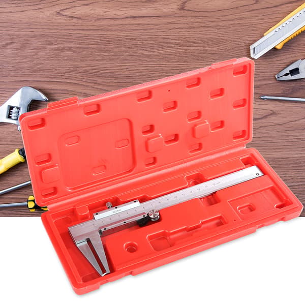 Portable Vernier Caliper 0-150 mm Precision Measuring Tool Steel Ruler