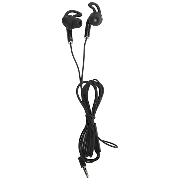 Wire-Control Game Headset 3,5 mm gränssnitt Esports hörlurar Dubbel mikrofon Pluggbar