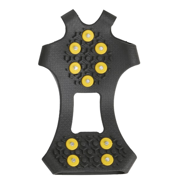 10 piikkiä liukastumisenesto kengänsuojat Grips Spikes Kiipeilykynnet ulkoilun ja kiipeilyn (S: 30-35)