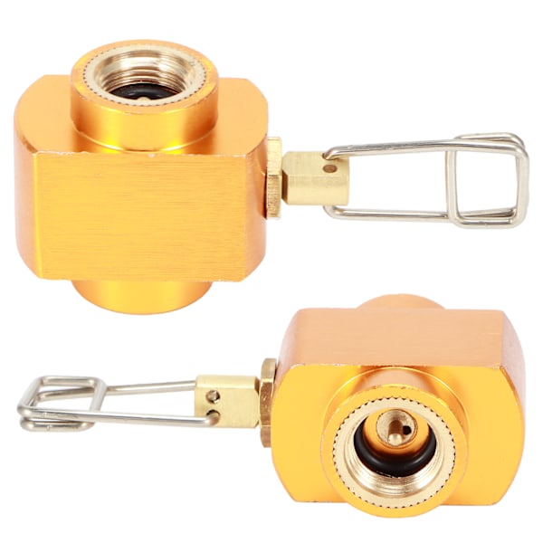 G1/4 DN8 Adapter för utomhuscampingspis Gaspåfyllningsventil Adapter Gasspis Tillbehör