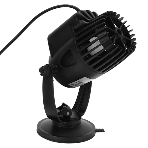 Akvarium Wavemaker Pumpe 360° justerbar reversjonsfri fiske-tank sirkulasjonspumpe for ferskvann saltvann US Plugg 110V ZY-200M