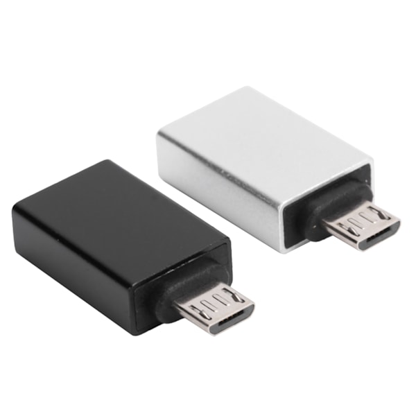 2st Adapter Konverter USB Micro OTG för Laptop Telefon PC Gamepad Dataöverföring Laddning