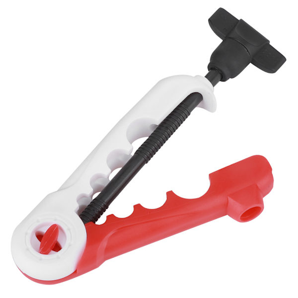 Fiskrulle Fish Wire Spooler Winder Multifunktion Snabb Sea Rod Wrapper Tillbehör vit röd