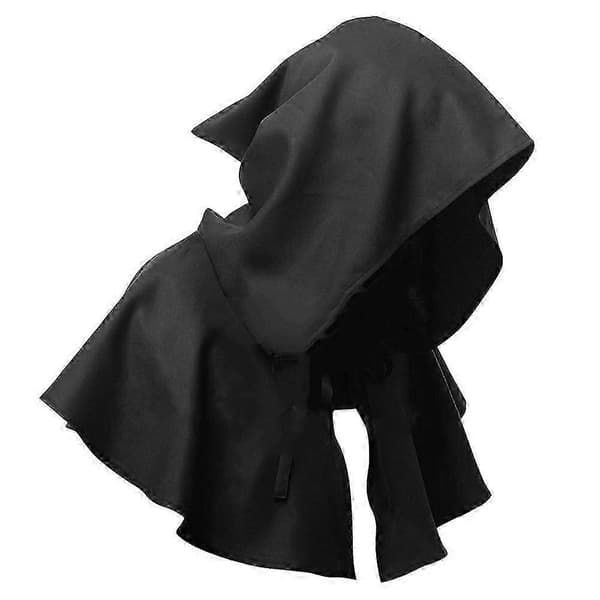 Reaper God Gotisk Hætte Fløjlskappe Kostumer S05 brown