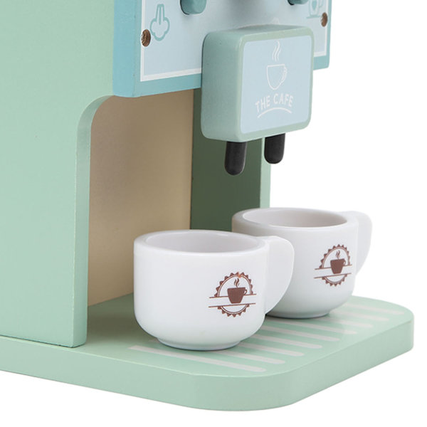 Kaffebryggare Leksak Roligt Tidig utbildning Simulering Mjölkkoppar Runda lakan Kaffemaskin Leksaker för pojkar Flickor