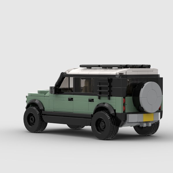 453 osaa rakennuspalikkaa superkilpa-auto nopeus Land Rover Defender 110P400 kilpa-automalli syntymäpäivälahja uudenvuodenlahja