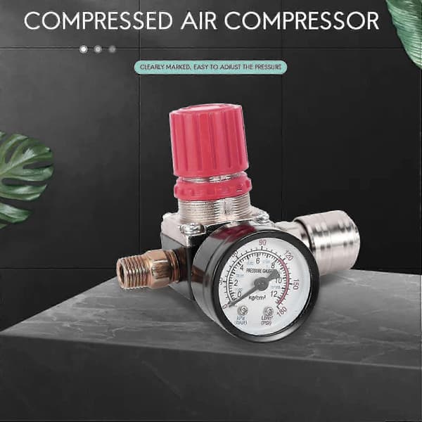 1/4 tommer trykreduktion, EU-standard trykregulator