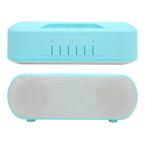 Wireless Bluetooth Speaker Recorder 44.1kHz Sampling 160kpbs Bit Rate Music Capture Device with 3.5mm Line Input