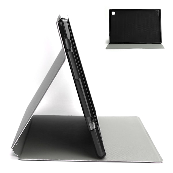 Tablett PC-Stativfodral P20HD Business Skyddande Fäste TPU+PU Anti-Fall Mjukt Skal Svart