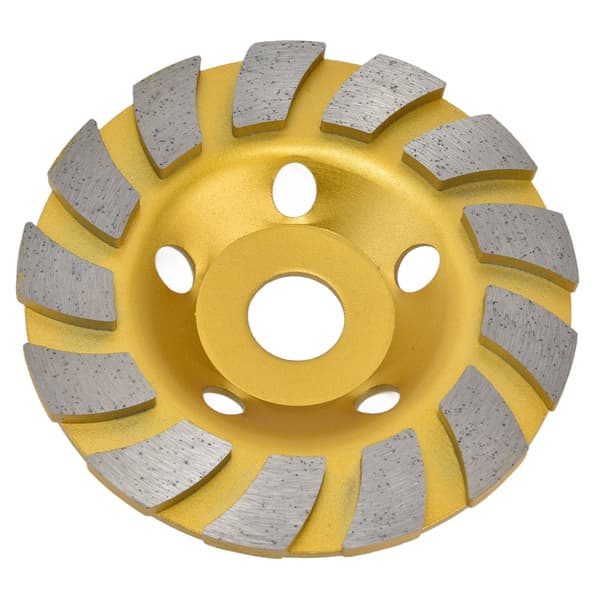 125 mm snabbskärande turbo diamantsegmenterad slipskiva för murverk