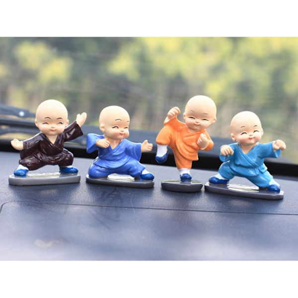 Auton koristelulelu Pieni munkkipoika Miniatyyrihahmot Koristeet Auton Koti Sisustukseen