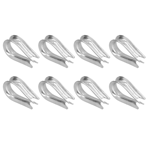 50 stk Wire Fingerborgs i rustfritt stål Kabelriggverktøy for skipsbyggingsindustrien (M4 (4 mm))