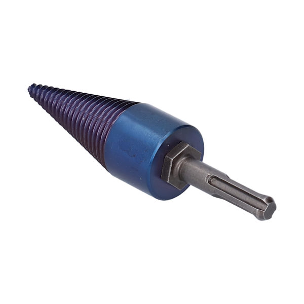 Vedträklyvborr Runt skaft Höghastighetsstål Träkon Punch Stick 32 mm