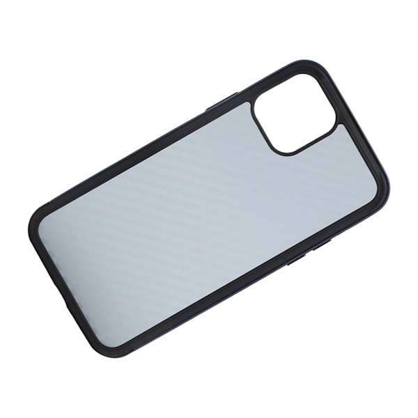 SULADA Mobiltelefonskal Fibertextur Metallram Helkroppsskydd för iPhone 11Pro