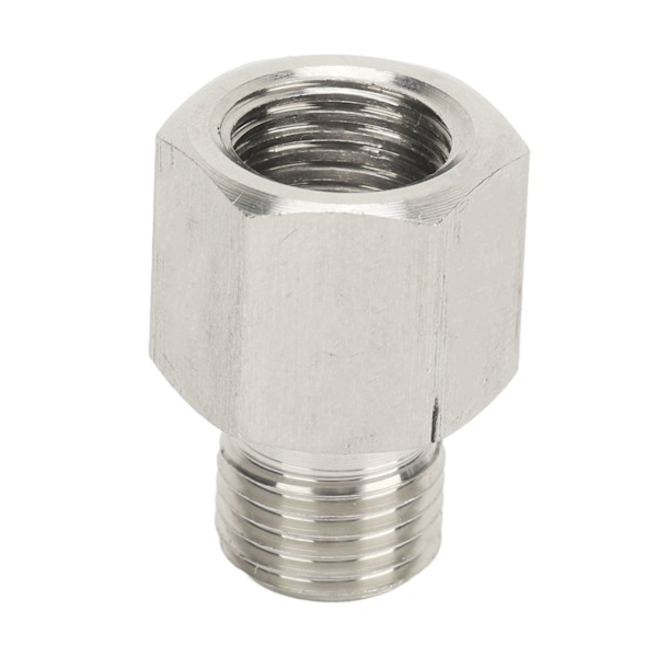 Paineanturin lähetysadapter Tiivis ruostumaton teräs 1/8in NPT naaras M10x1.0 urosadapterilla ja tiivisteellä