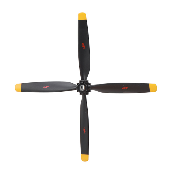 Propellerblad til WLtoys XK A280 Plast RC Flyvemaskine Reservedele Tilbehør til udskiftning Sort