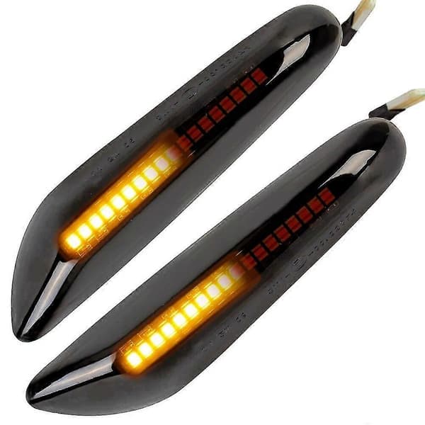 Yhteensopiva E90 E91 E92 E93 E60 E87 E82 E46 Auton vilkut Vilkkuvalot Linssi Vilkkuvat LED-sivumerkkivalot Autotarvikkeet ST1M235