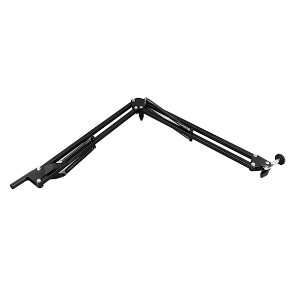 Monokulärt mikroskop flexibelt stativ 360 graders justerbar arm och 42 mm linsringset Industriell kamera vikbart fäste