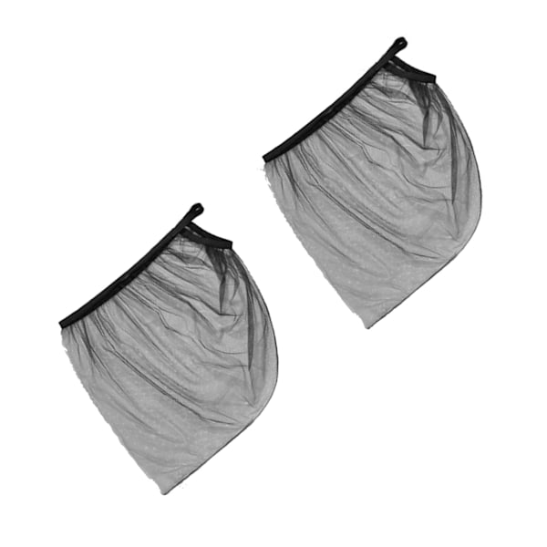 2st Bilfönster Solskydd UV-skydd Andas Mesh Bilgardiner för Bil Camping Sekretessskydd Framfönster