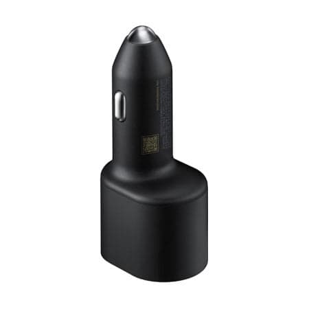 Original Samsung Super Fast Dual Biloplader 25W+15W Sort