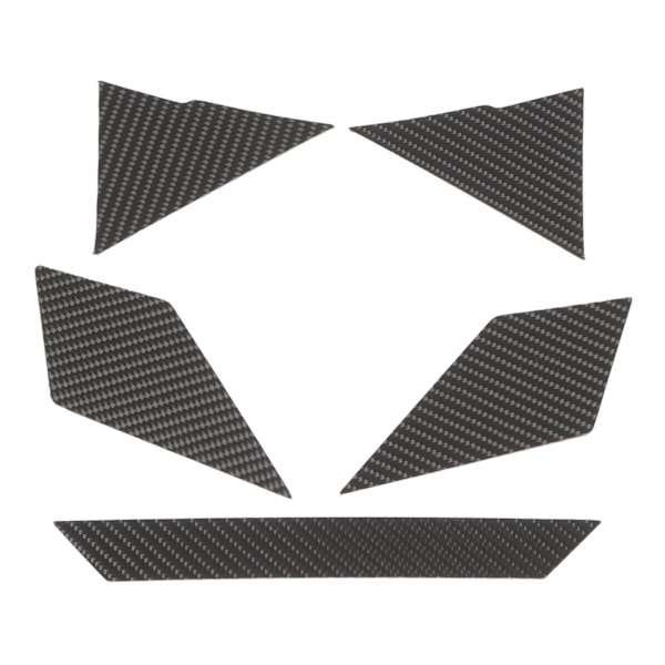 5 stk UTV Front Face Panel Trim Karbonfiberutskifting for Polaris RZR PRO XP 2021 og fremover