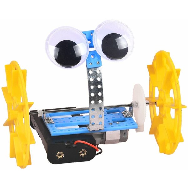 Kit DIY-monterade elektriska robotsatser Doodlingrobot Reptilrobot Balansbil Pedagogiska leksaker för barn, modell: 3 kit