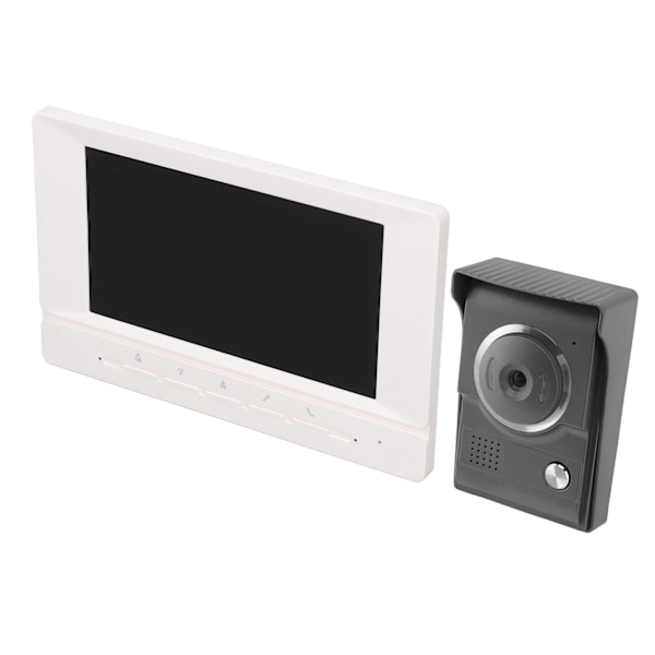 Videoovikello 7 tuuman HD Yökuva IP55 vedenkestävä intercom visuaalinen ovikello asunnoille 100‑240V AU-liitäntä