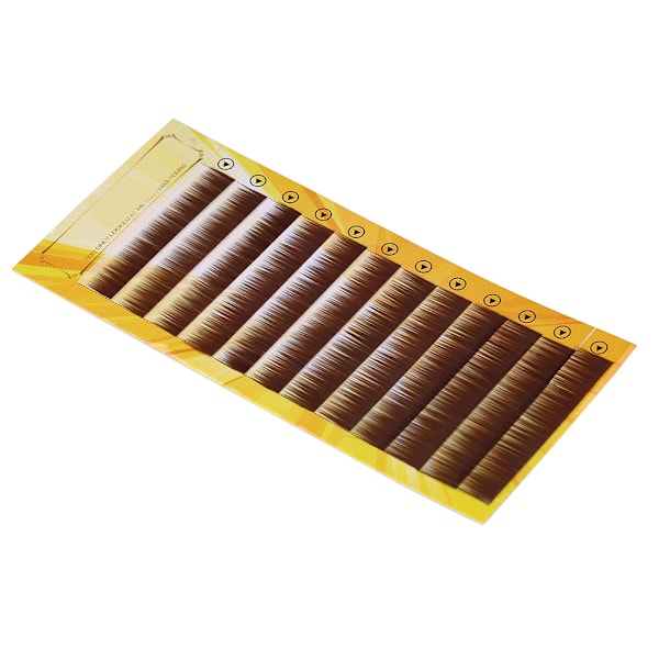 Blandad Mörkbrun False Eyebrow Extension Fake Eyebrow Enhancer Individuella ögonbryn 5-8 mm