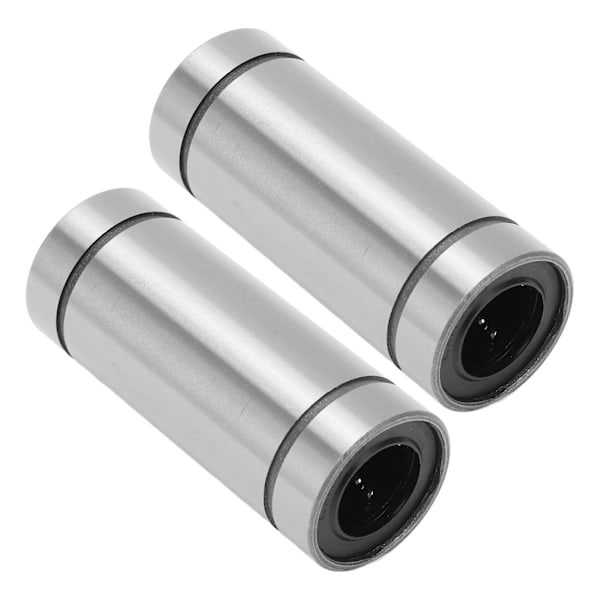 2 STK LM16LUU Lengre Lineære Bevegelseslager Høy Torsion Lav Støy Kulelager for CNC-maskin