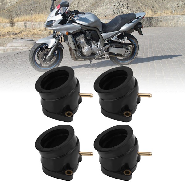 4st Motorcykel Carb Förgasare Insugsgrenrör Boot Led för YAMAHA FZS1000 FZ-1 FAZER