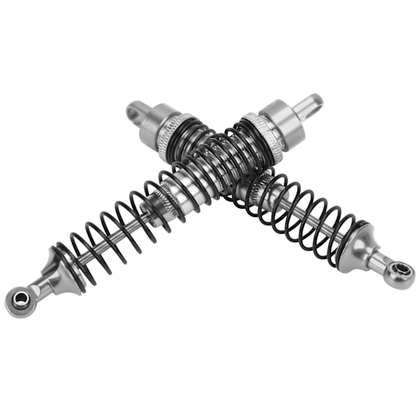 2st 108mm RC metallstötdämpare Set för HSP / RGT / Himoto / Redcat 1/10 RC CarSilver