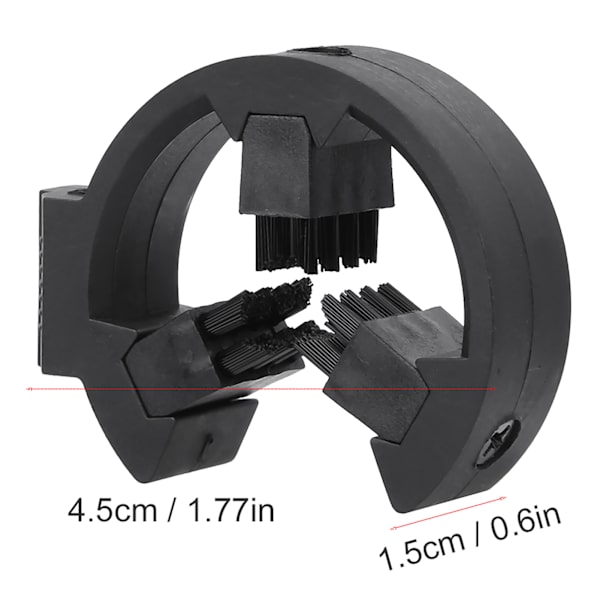 TP812 Universal Arrow Rest Borste Utbytesutrustning Tillbehör för bågskytte Composite Recurve BowBlack