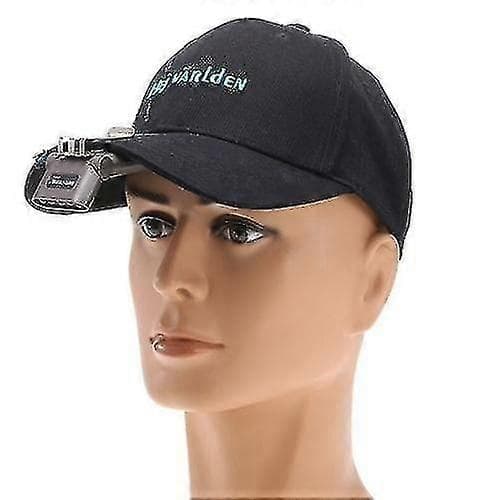 Ladattava otsalamppu Handsfree-klipsi Cap Light